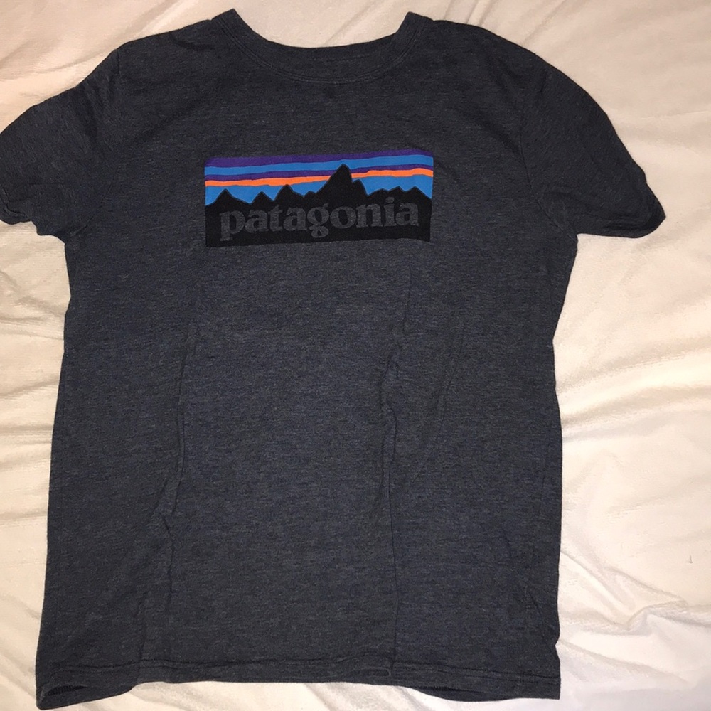PATAGONIA BLACK T-SHIRT KIDS - Picture 2 of 4